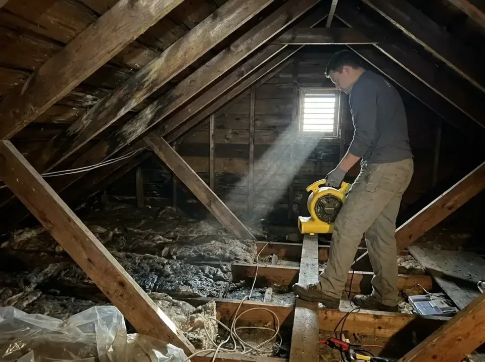 attic-water-damage-drying-proc-007 — frequently asked questions, Emergency Water Extraction & 24/7 Flood Response in Hillsvi…